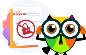Coruja Animada- ACESSO BLOQUEADO